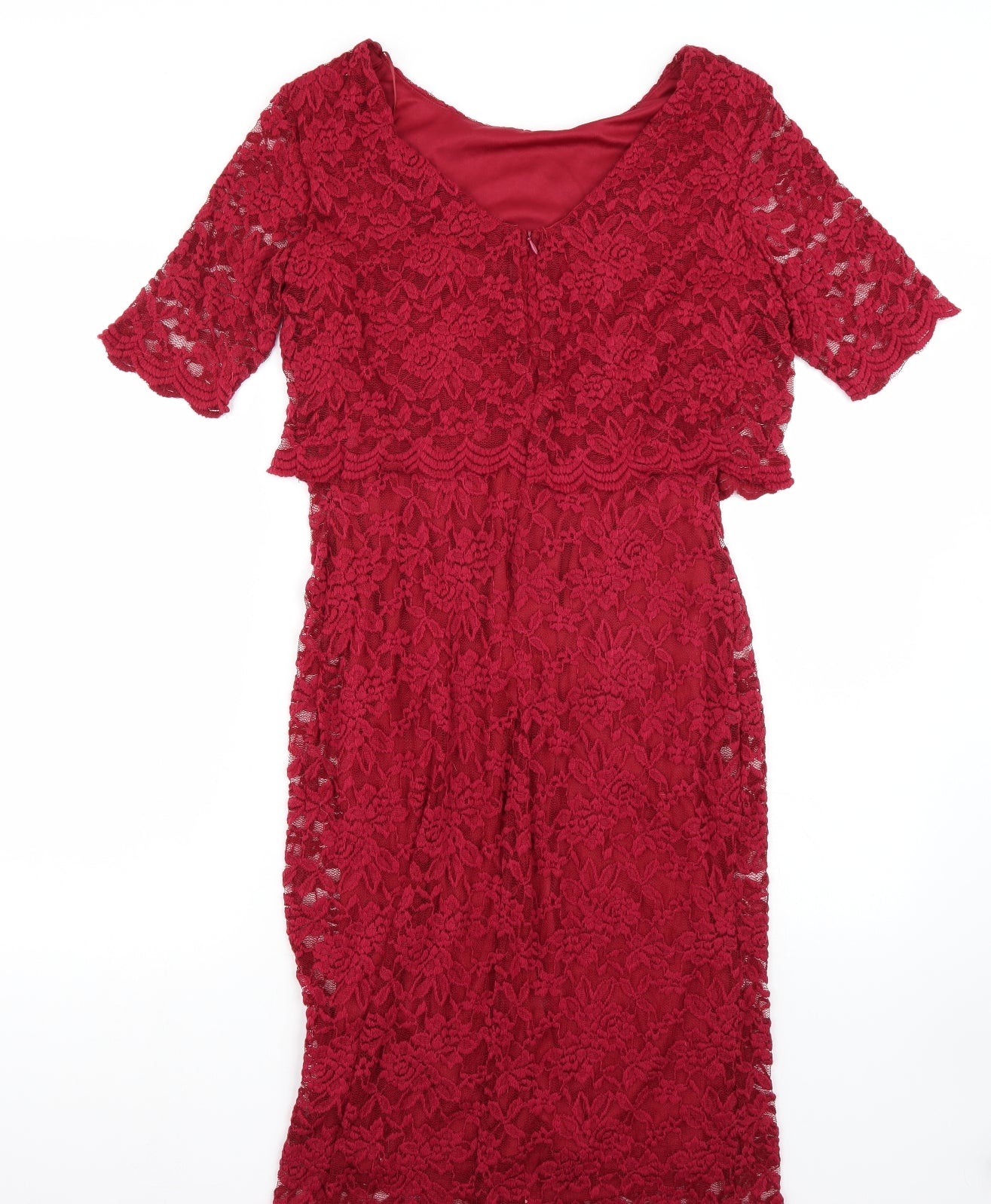 Preworn Womens Red   A-Line  Size 12