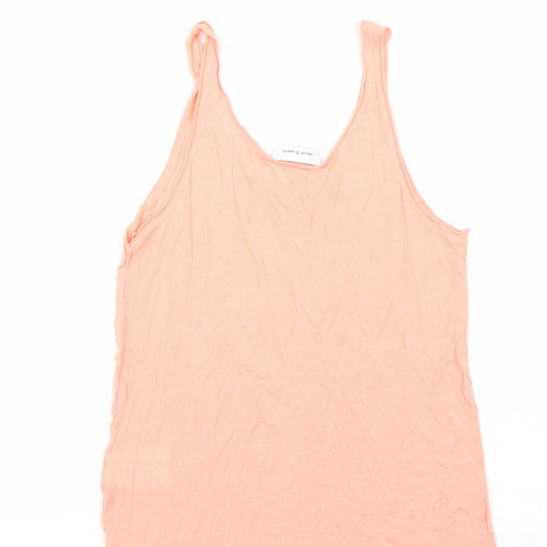 Samsoe & Samsoe Womens Orange   Basic Tank Size S