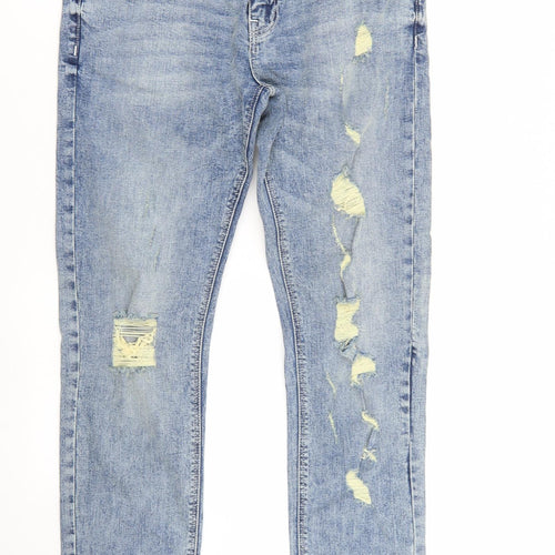 ASOS Mens Blue   Straight Jeans Size 31 L32 in