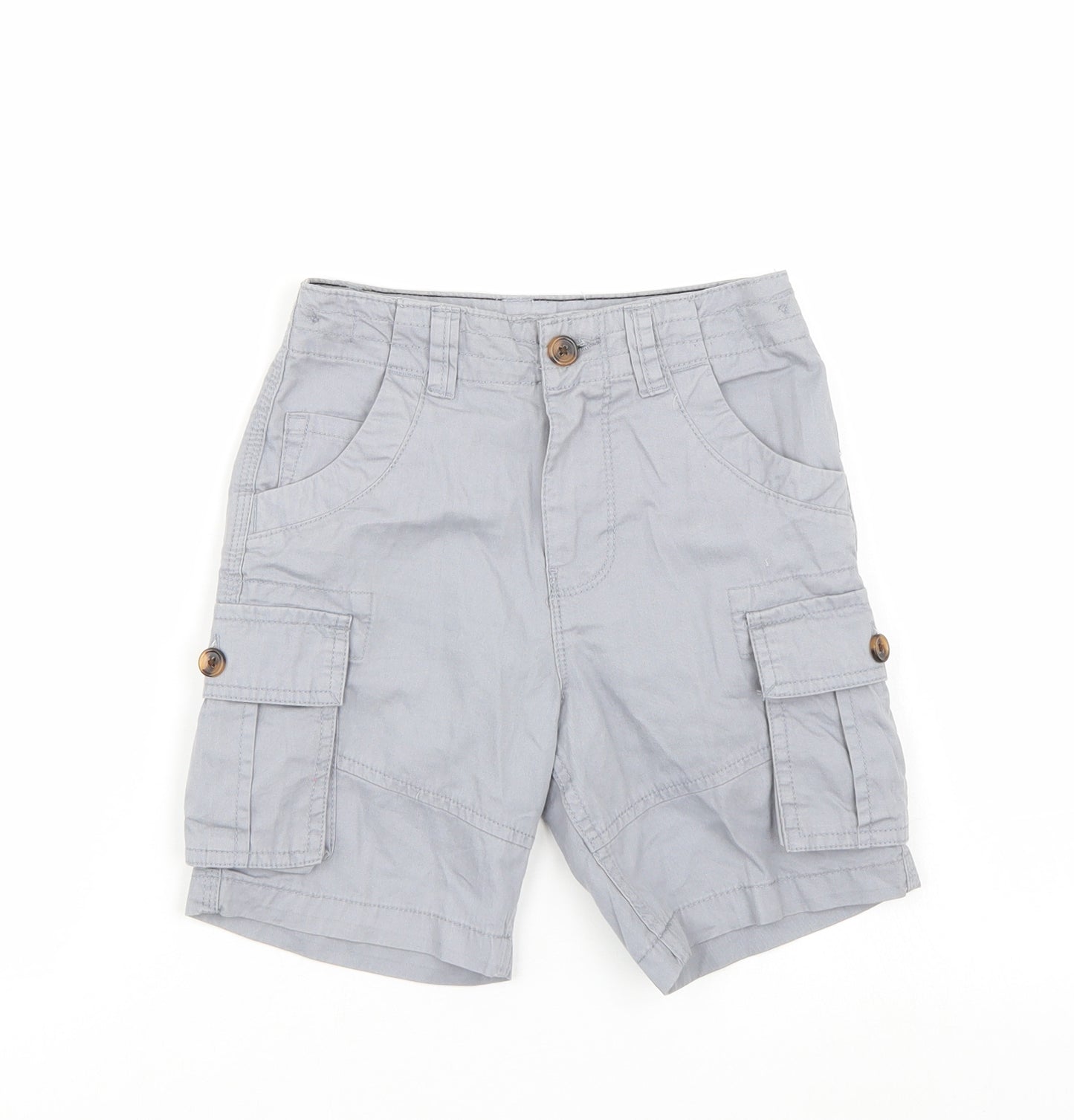 George Boys Grey   Cargo Shorts Size 5-6 Years