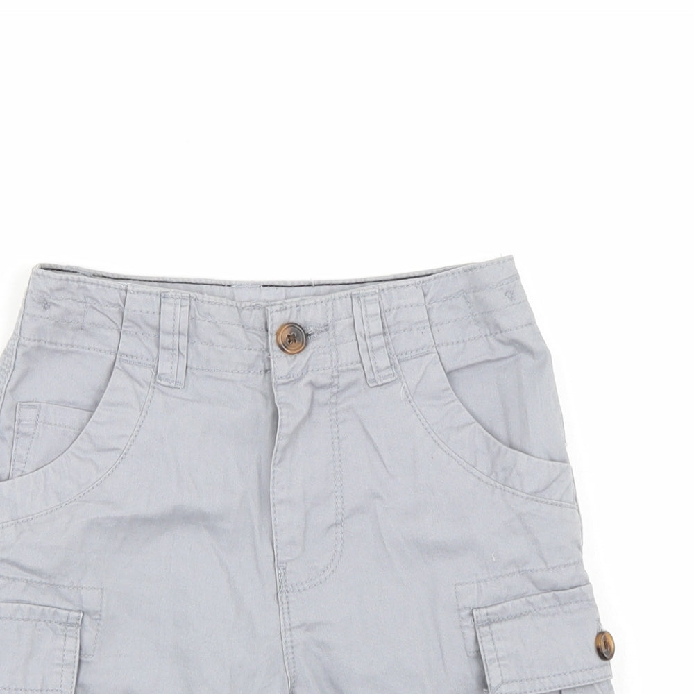 George Boys Grey   Cargo Shorts Size 5-6 Years