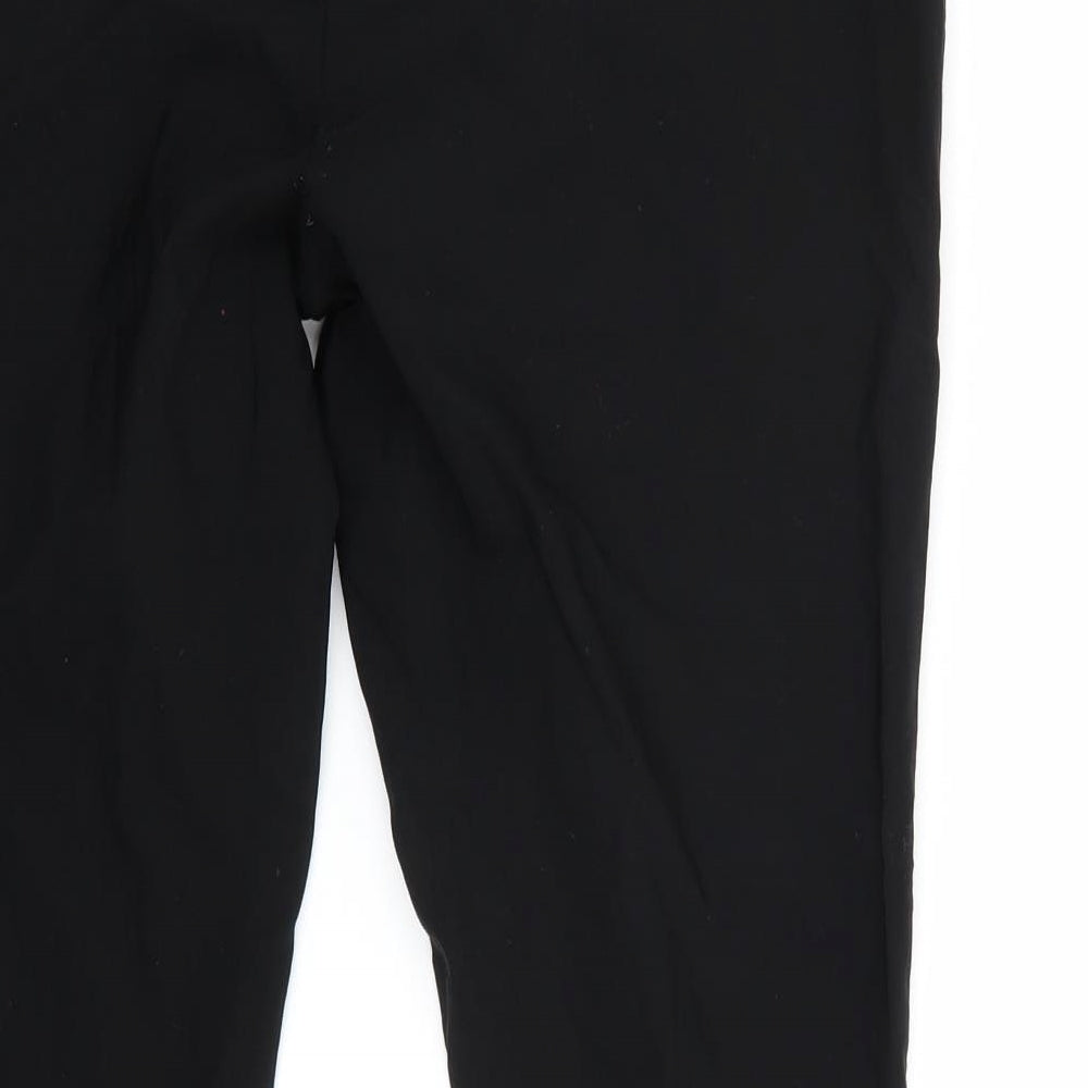 Papaya Womens Black   Trousers  Size 16 L28 in