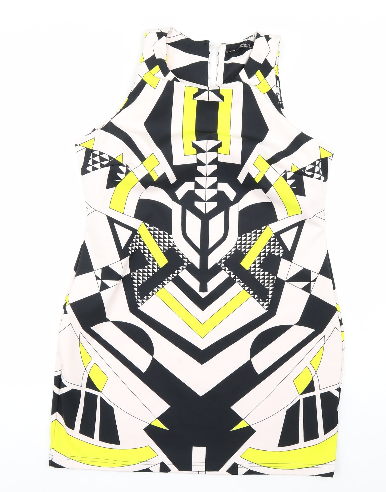 Primark Womens Pink Geometric  A-Line  Size 20