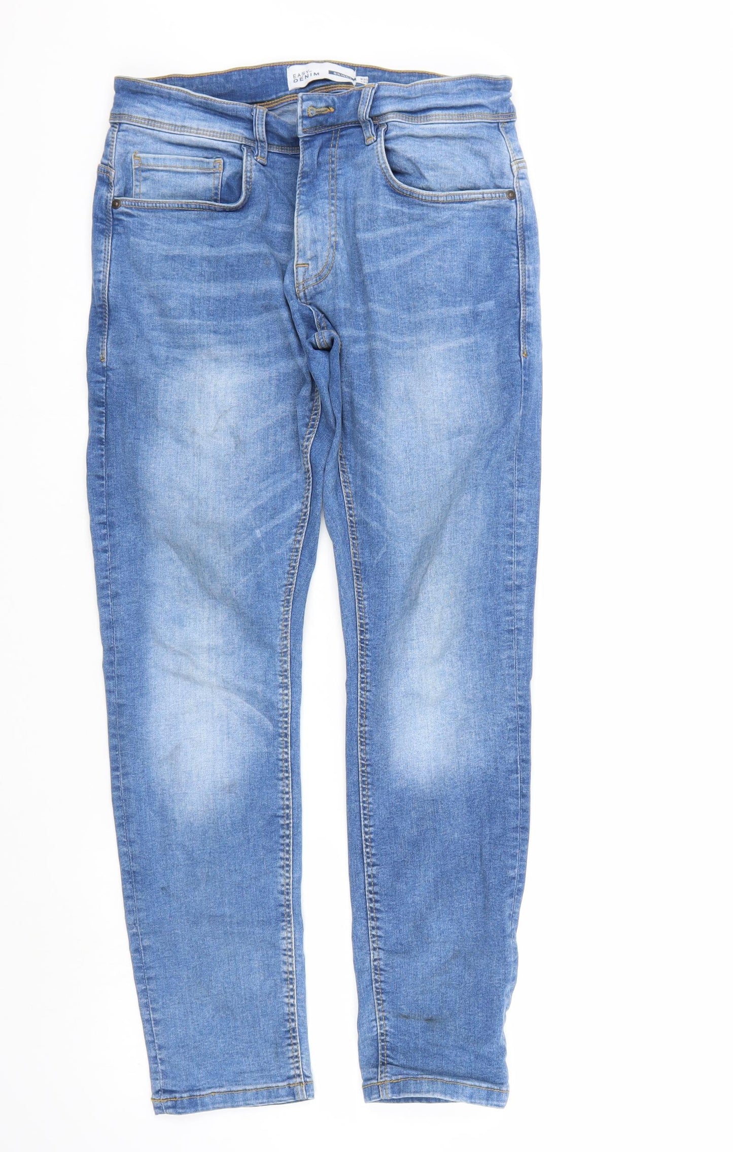 Easy Womens Blue   Skinny Jeans Size 30 L30 in - l