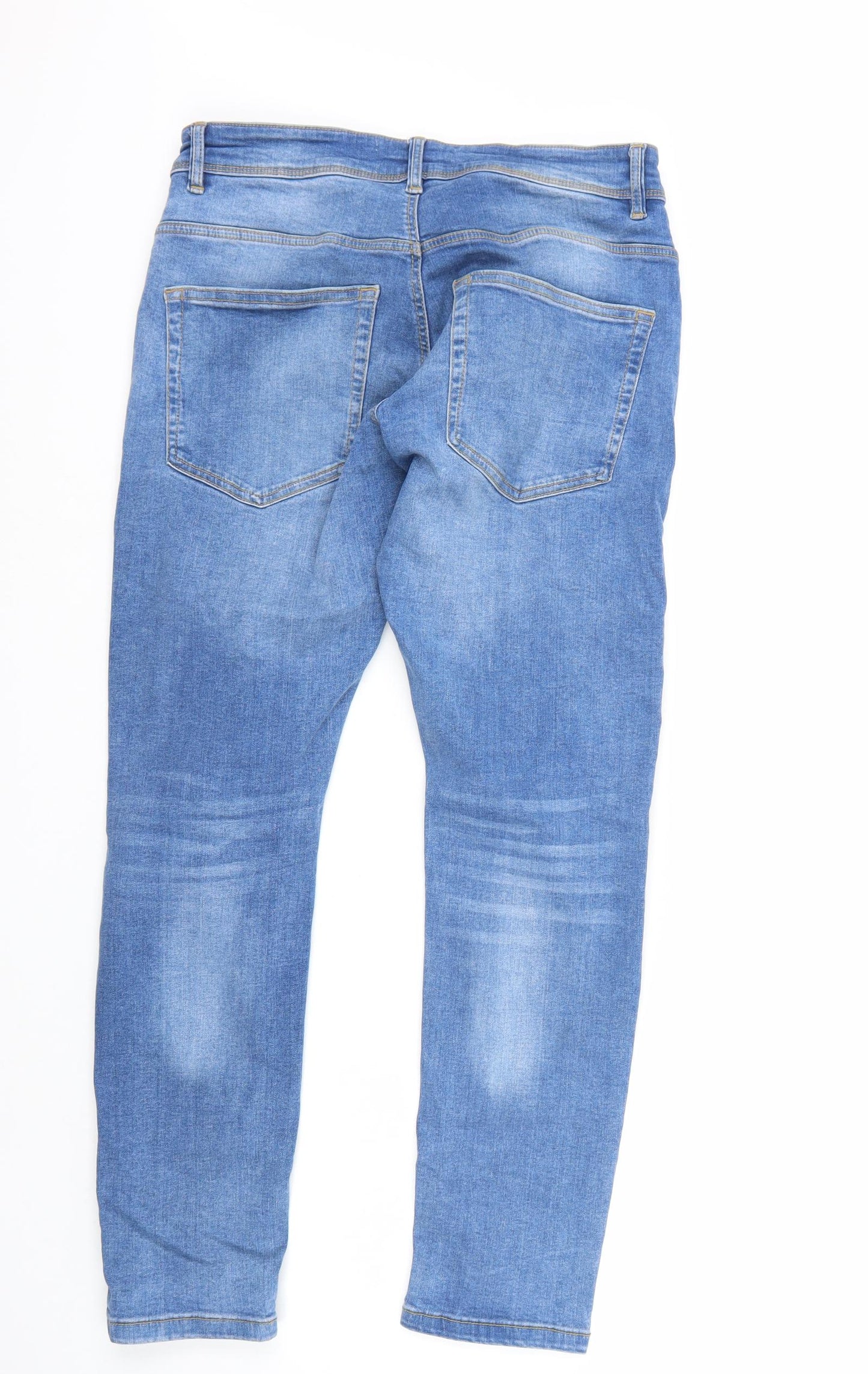 Easy Womens Blue   Skinny Jeans Size 30 L30 in - l