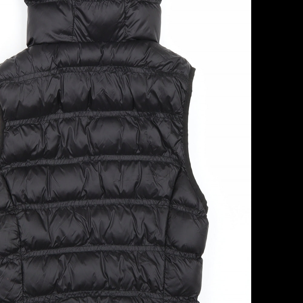 Good For Nothing Womens Black   Gilet Coat Size XS