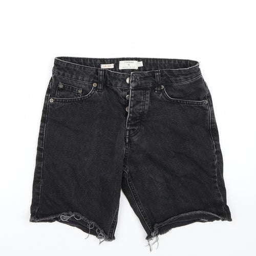 Topman Mens Black   Bermuda Shorts Size 28
