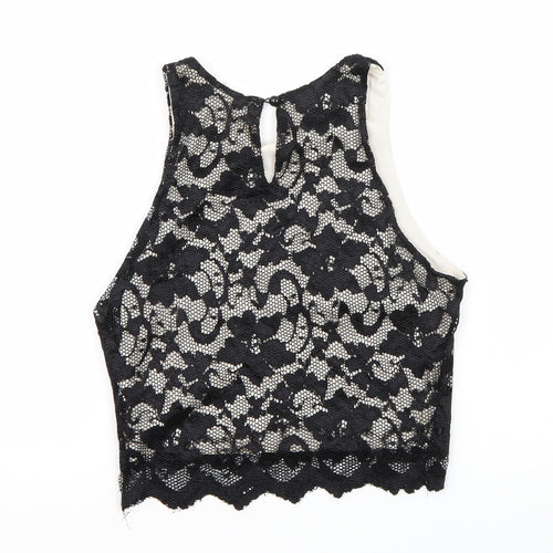 Newlook Womens Black   Cropped Tank Size 8