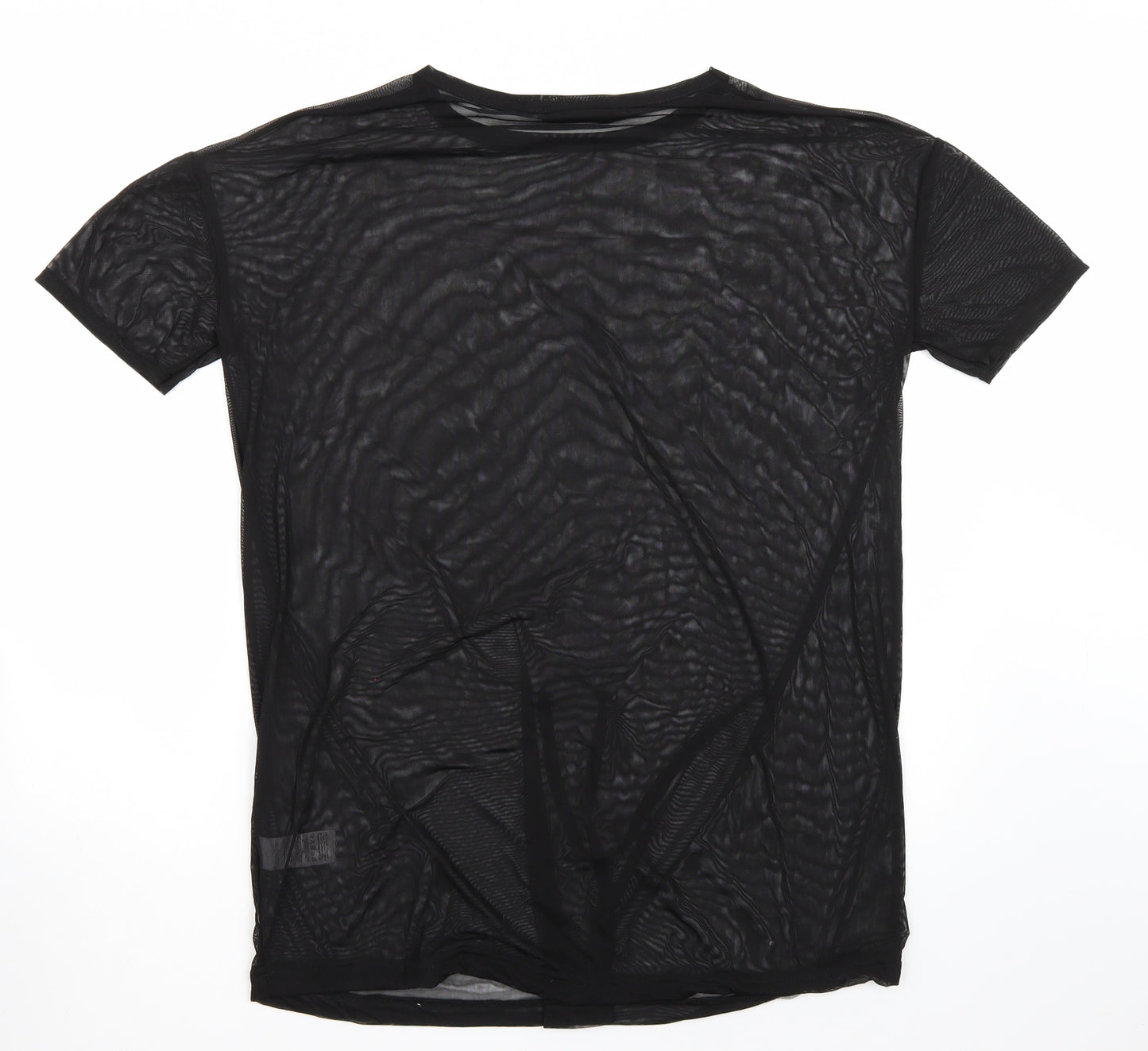 Missguided Womens Black   Basic T-Shirt Size 8