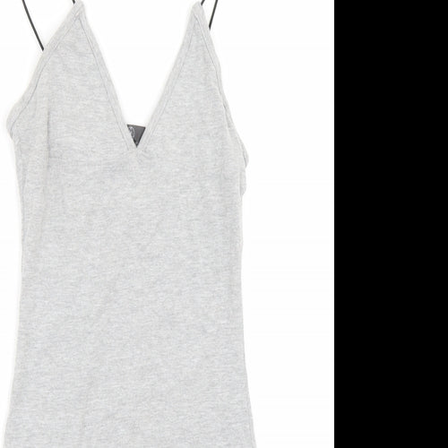 Missguided Womens Grey   A-Line  Size 8
