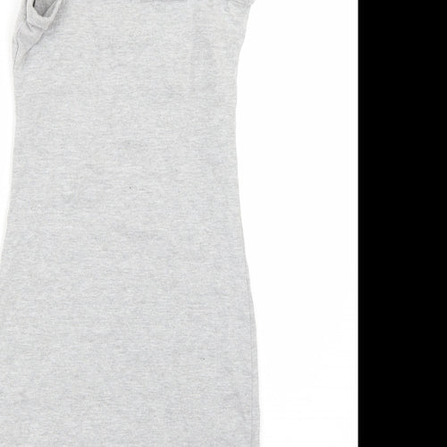 Missguided Womens Grey   A-Line  Size 8