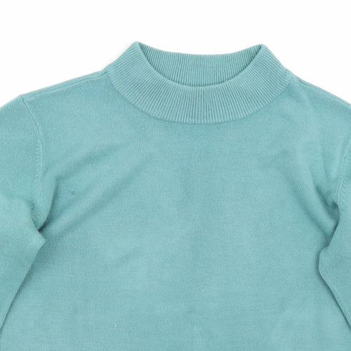 BM Womens Green   Pullover Jumper Size M