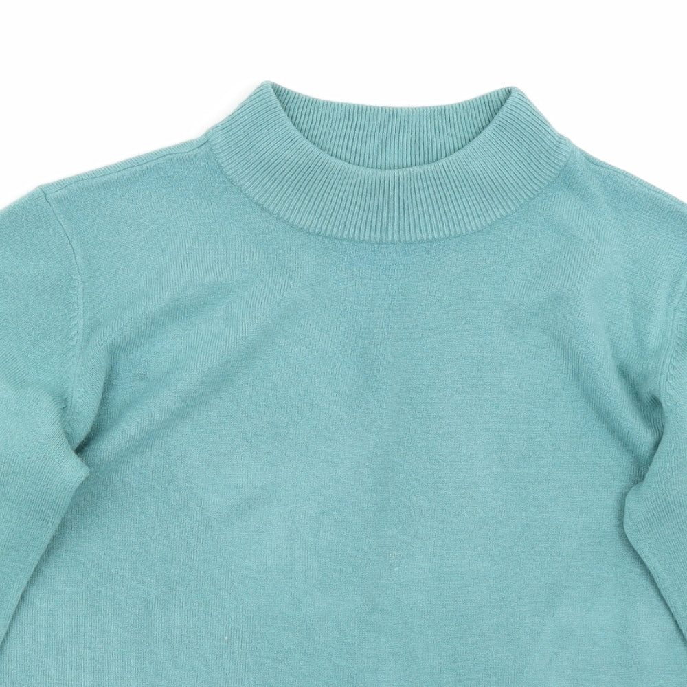 BM Womens Green   Pullover Jumper Size M