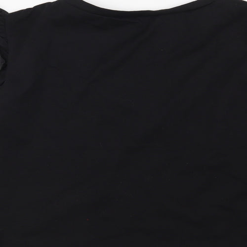 SheIn Womens Black   Basic T-Shirt Size L