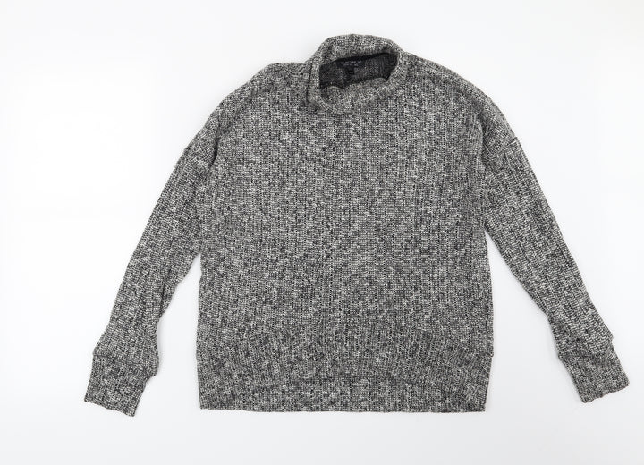 Topshop Womens Grey Pullover Jumper Size 6