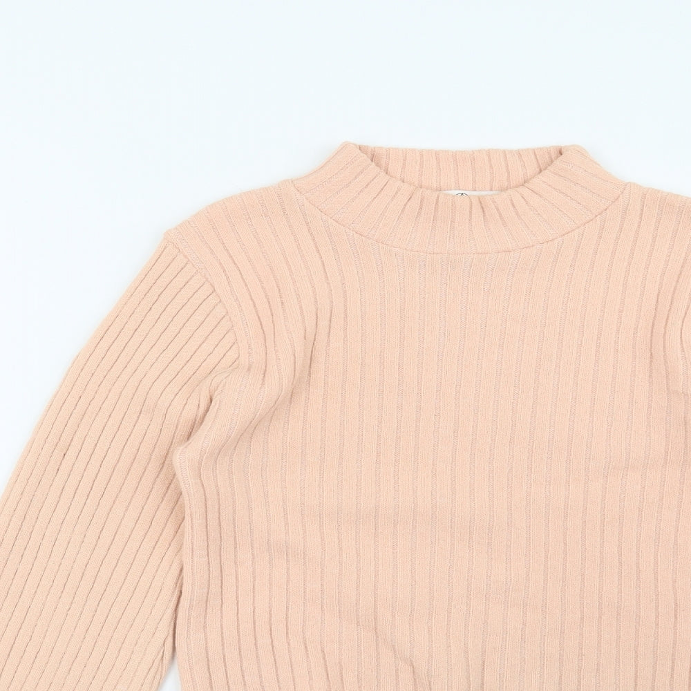 Missguided Womens Pink   Pullover Jumper Size 8