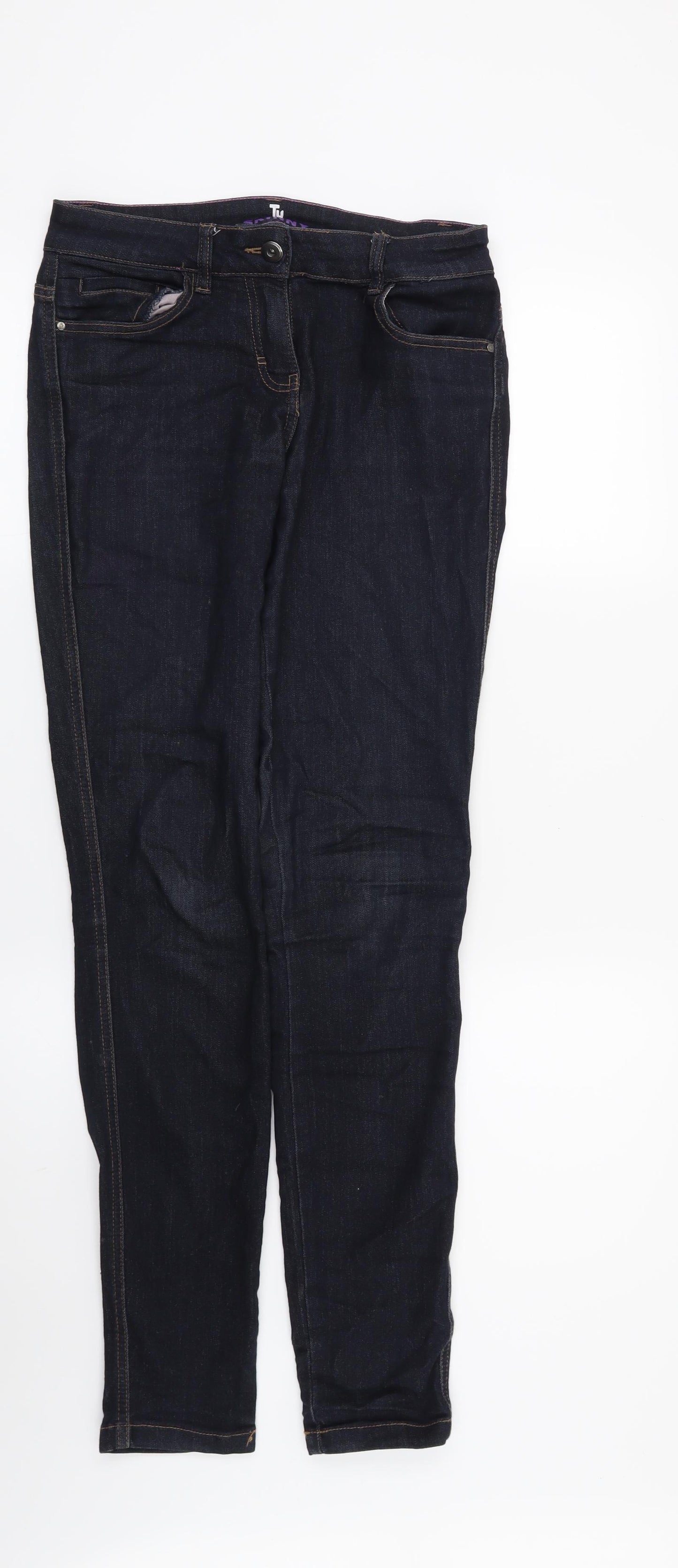 TU Womens Blue   Skinny Jeans Size 10 L30 in