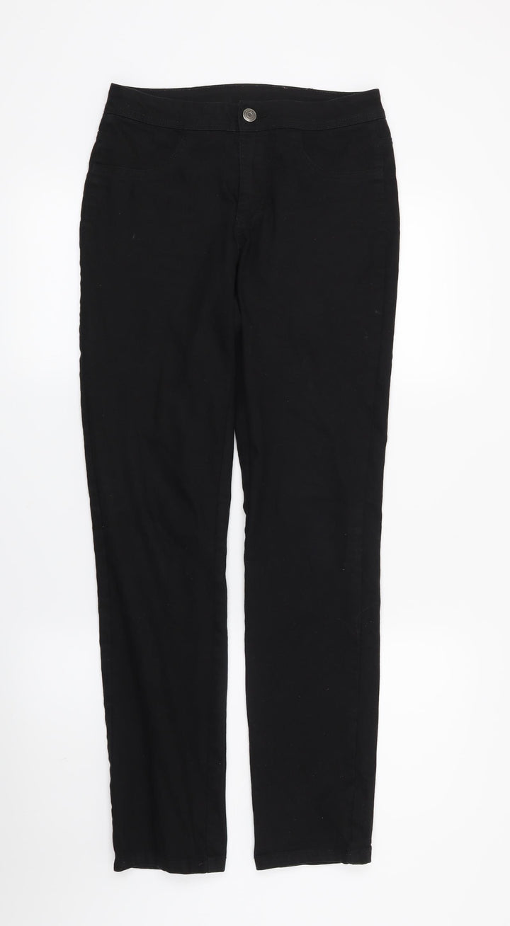 ESMARA Womens Black   Skinny Jeans Size 10 L30 in