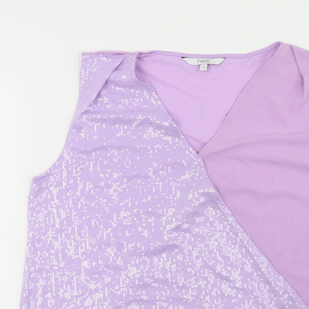 NEXT Womens Purple   Basic Blouse Size 12