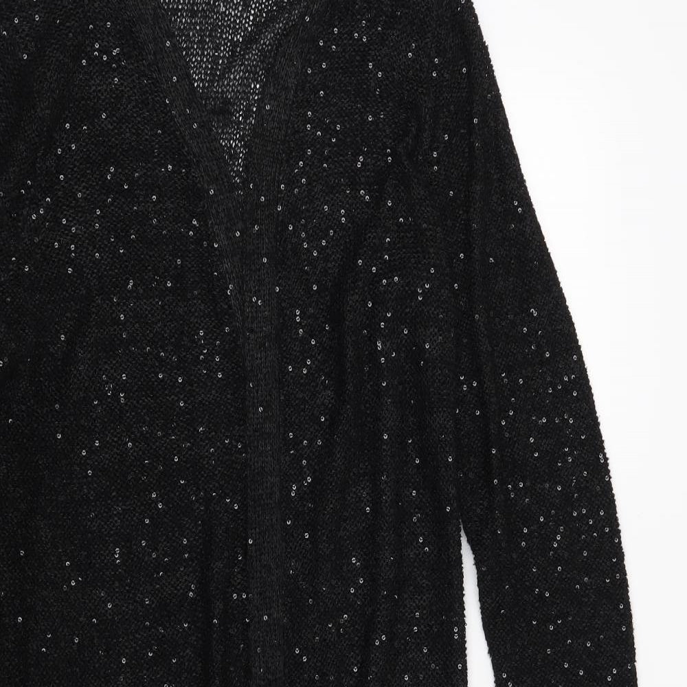 George Womens Black   Cardigan Jumper Size 16