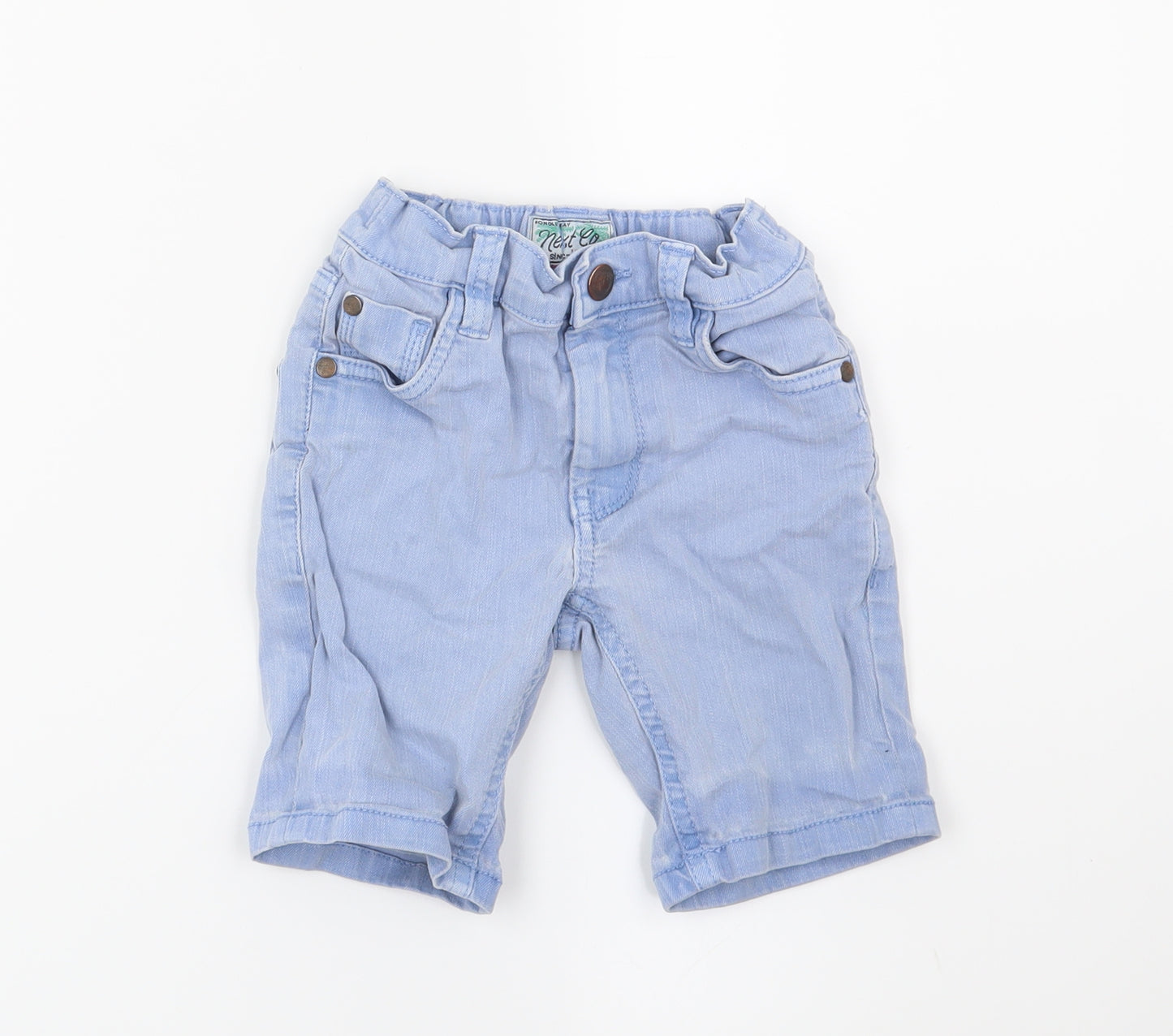 NEXT Boys Blue   Chino Shorts Size 5 Years