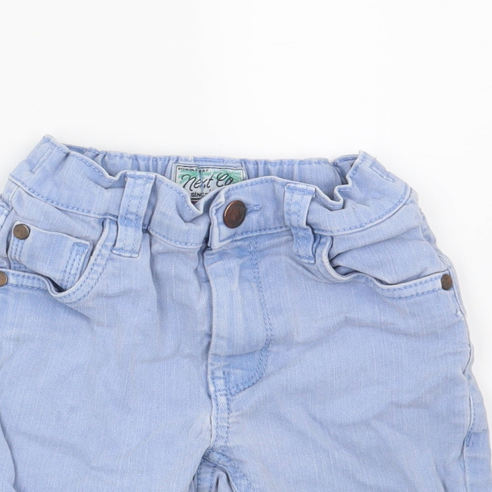 NEXT Boys Blue   Chino Shorts Size 5 Years