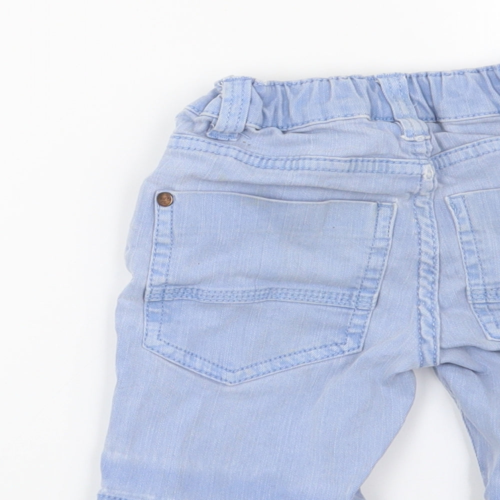 NEXT Boys Blue   Chino Shorts Size 5 Years