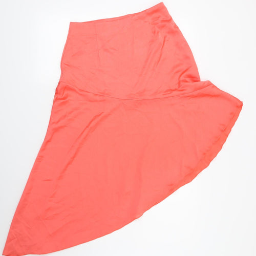Missguided Womens Pink   A-Line Skirt Size 10