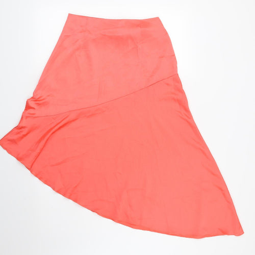 Missguided Womens Pink   A-Line Skirt Size 10