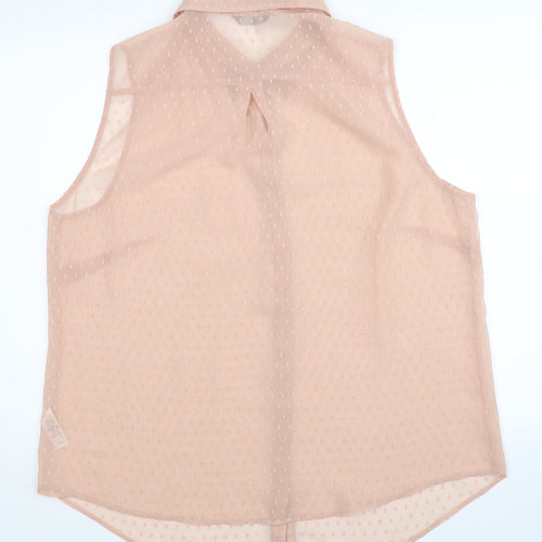 BHS Womens Beige   Basic Button-Up Size 20
