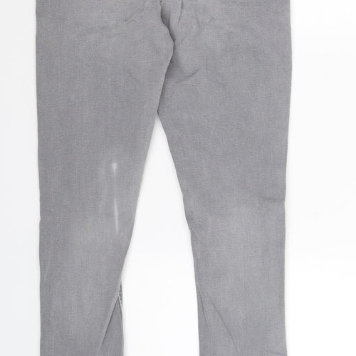 Denim Co Womens Grey  Denim Jegging Jeans Size 8 L27 in