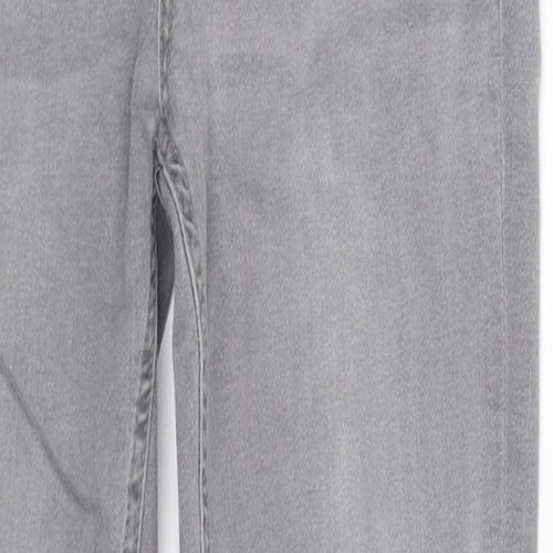 Denim Co Womens Grey  Denim Jegging Jeans Size 8 L27 in