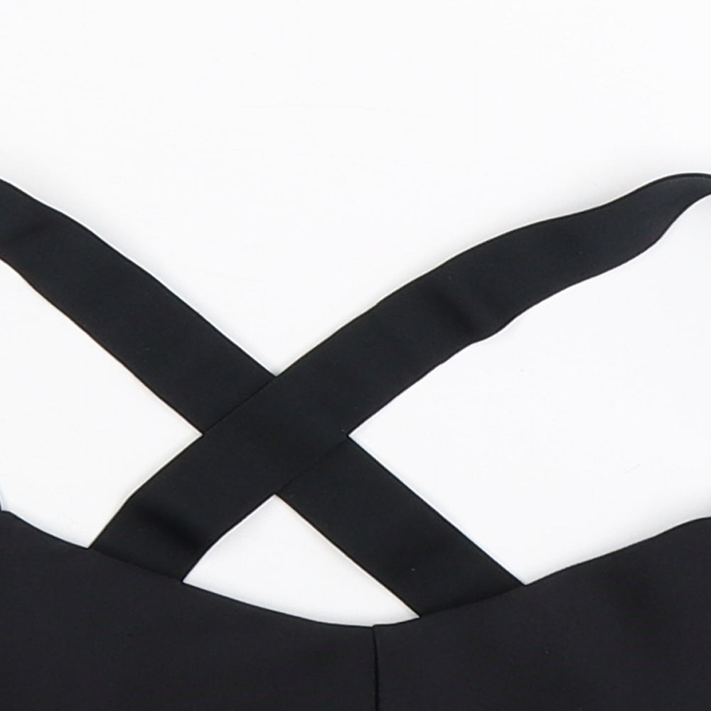 Under armour Womens Black   Cropped Tank Size S
