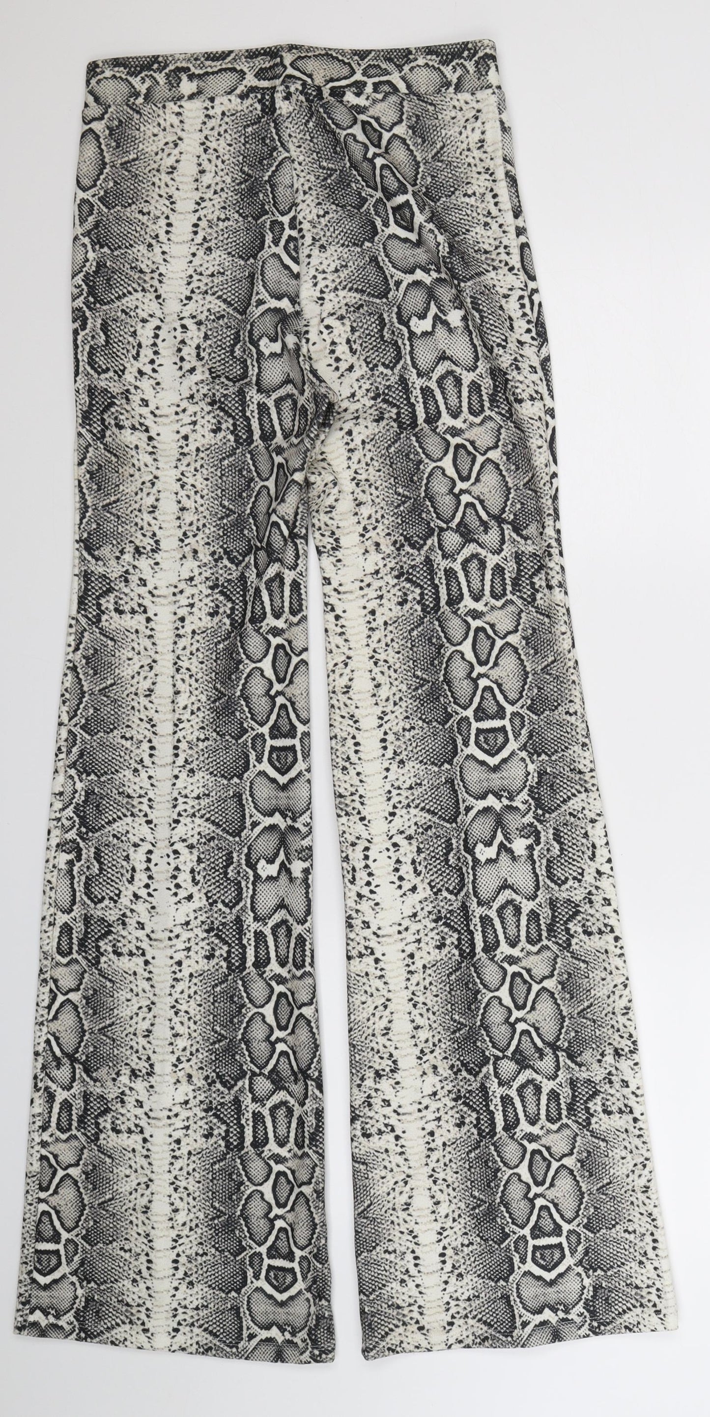 Bershka Womens Multicoloured Animal Print  Trousers  Size M L32 in
