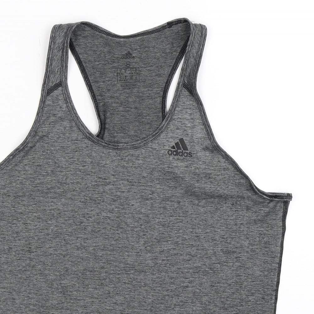adidas Womens Grey   Basic Tank Size S