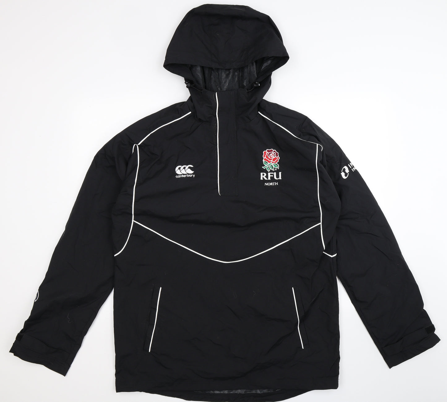 Canterbury Mens Black   Jacket Coat Size L