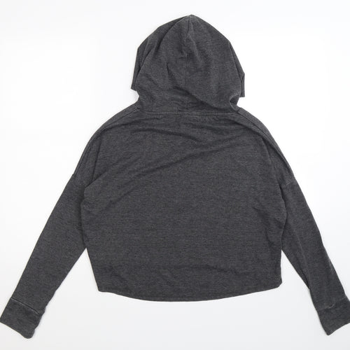 Daisy Street Womens Grey   Pullover Hoodie Size M