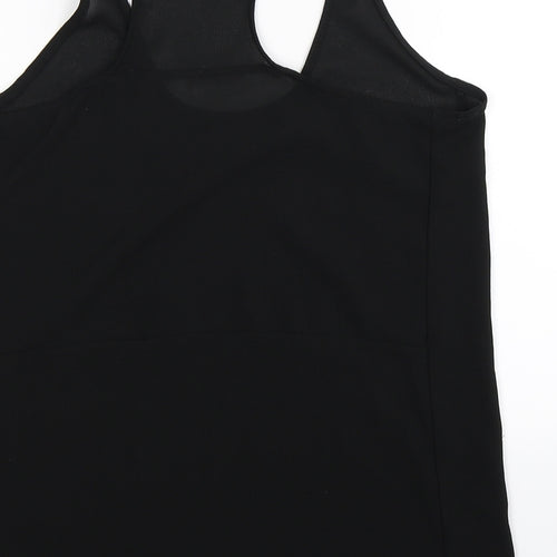 Zara Womens Black   Basic Tank Size S