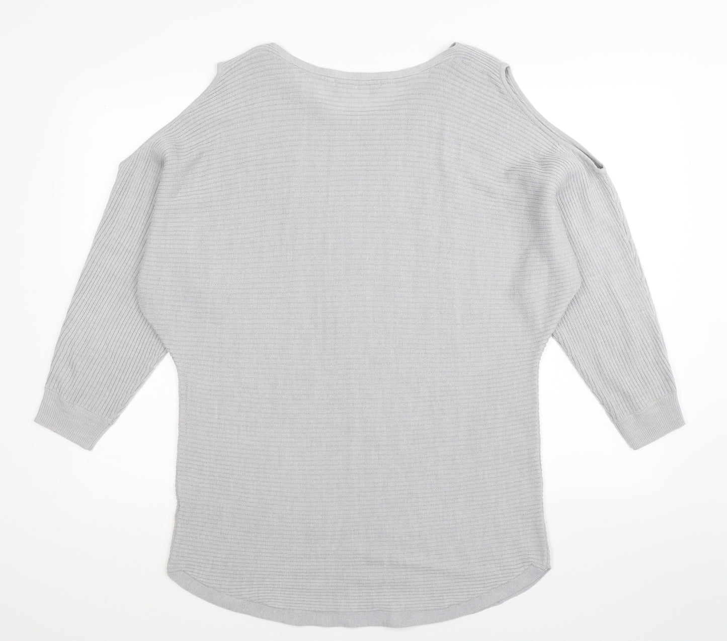George Womens Grey  Knit Pullover Jumper Size 14  - Oversized