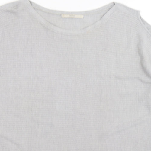 George Womens Grey  Knit Pullover Jumper Size 14  - Oversized