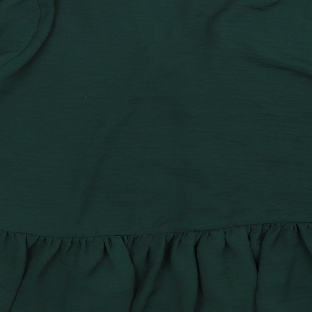 Papaya Womens Green   Basic Button-Up Size 14