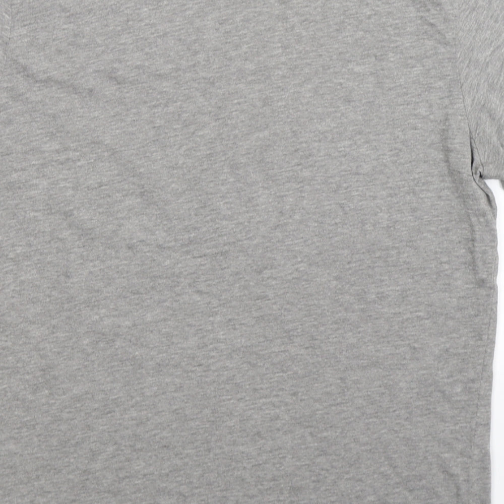 JACK & JONES Mens Grey    T-Shirt Size S