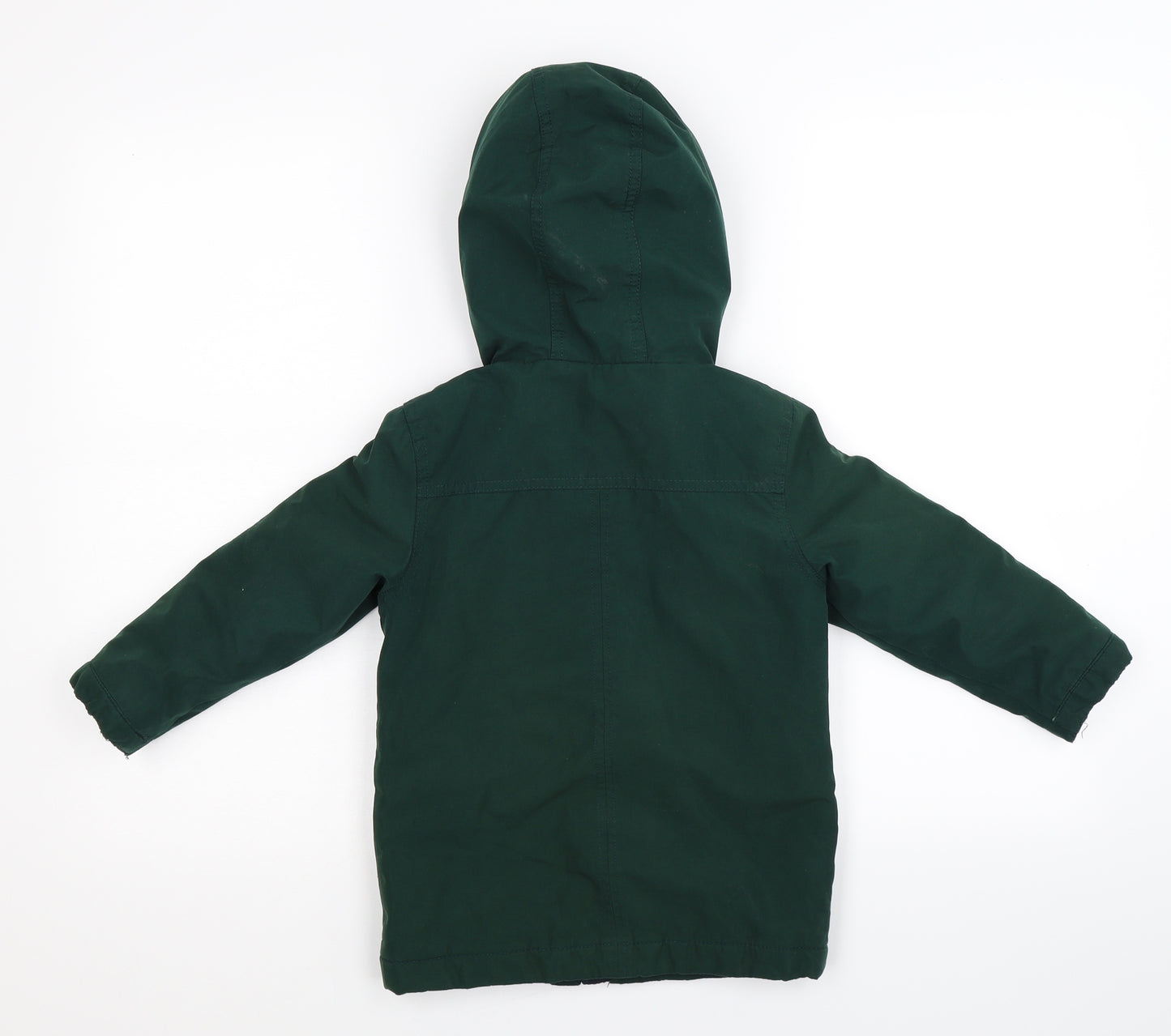 NEXT Boys Green   Parka Coat Size 4 Years