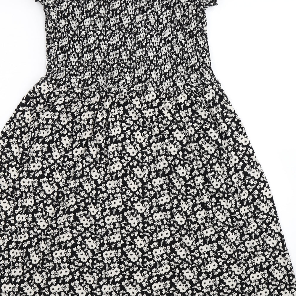 Papaya Womens Multicoloured Floral  Fit & Flare  Size L
