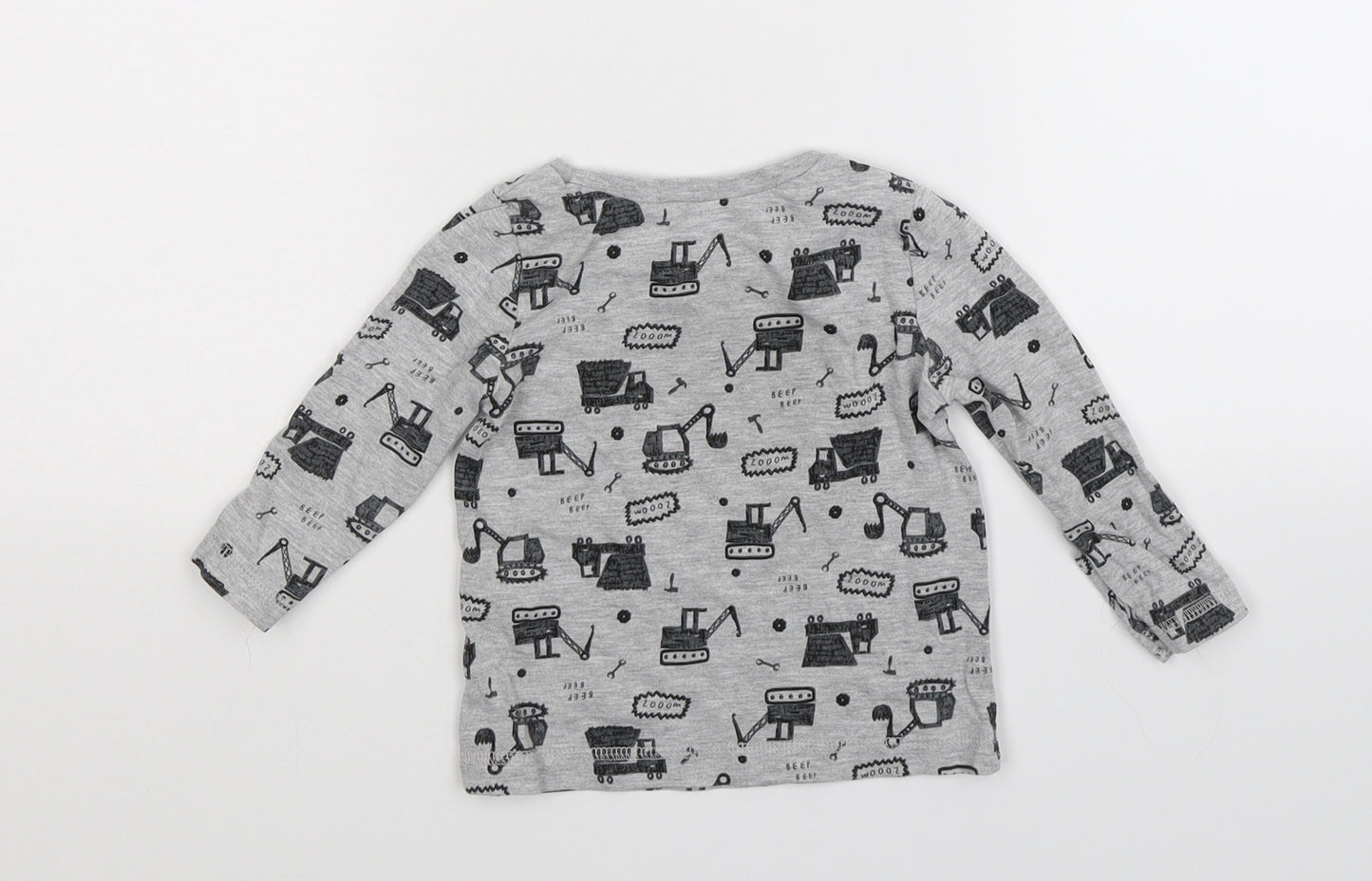 George Baby Grey   Basic T-Shirt Size 18-24 Months