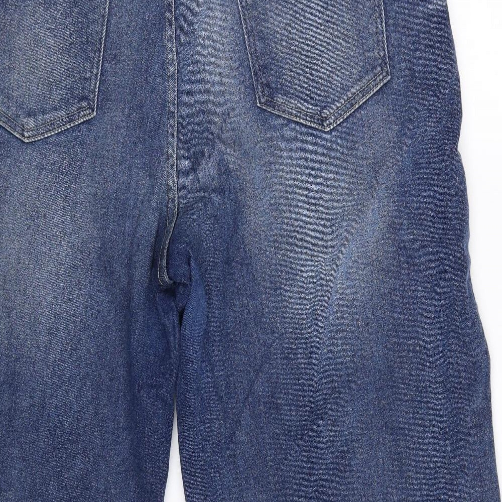 John Baner Womens Blue  Denim Cropped Jeans Size 22 L21 in