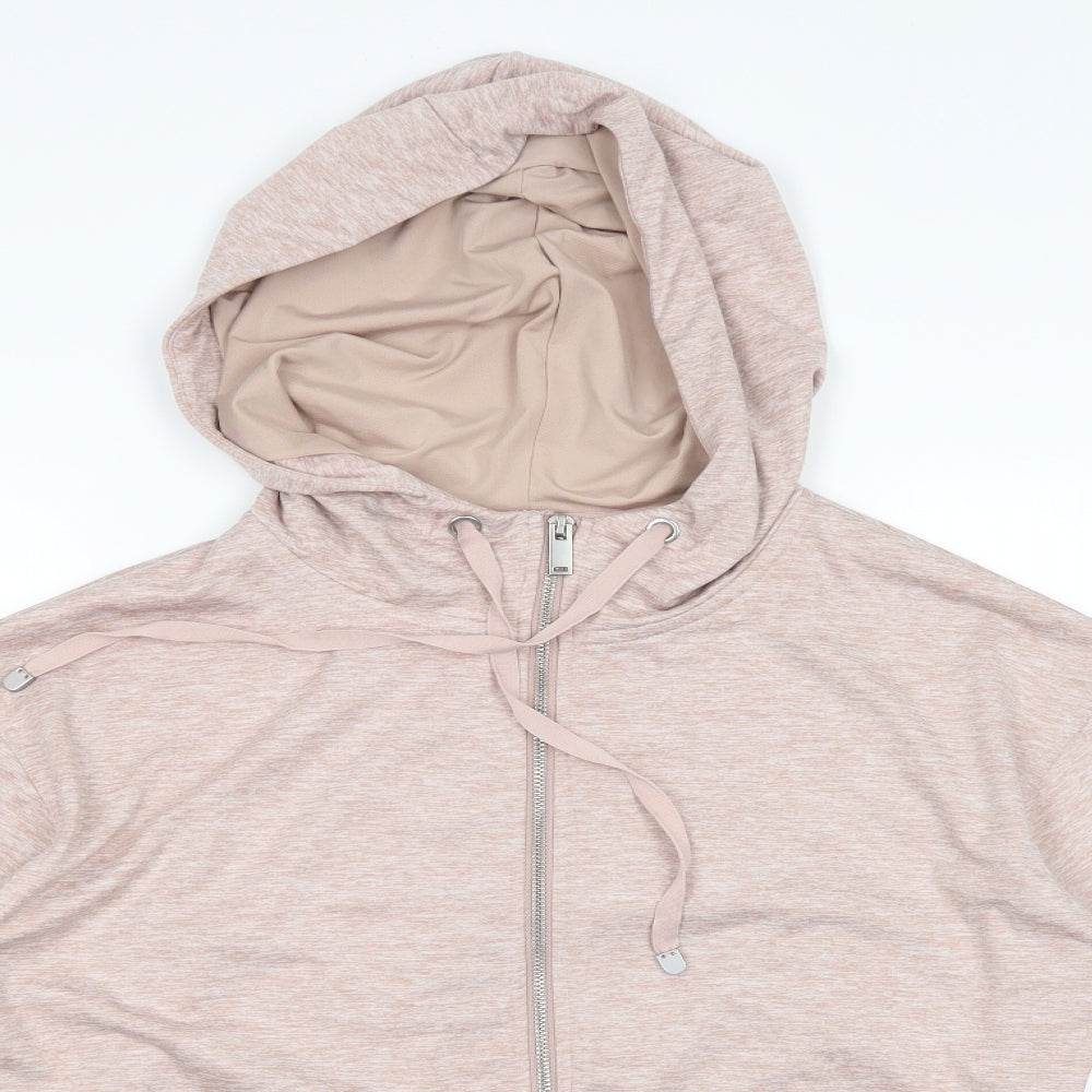 NEXT Womens Pink   Full Zip Hoodie Size S