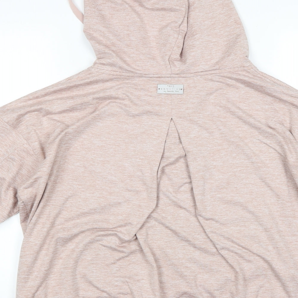 NEXT Womens Pink   Full Zip Hoodie Size S