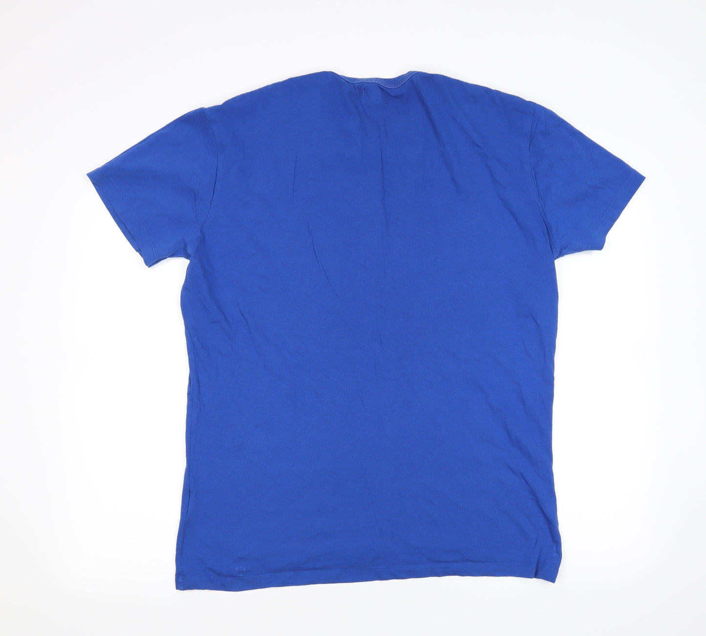 Replay Mens Blue    T-Shirt Size XL