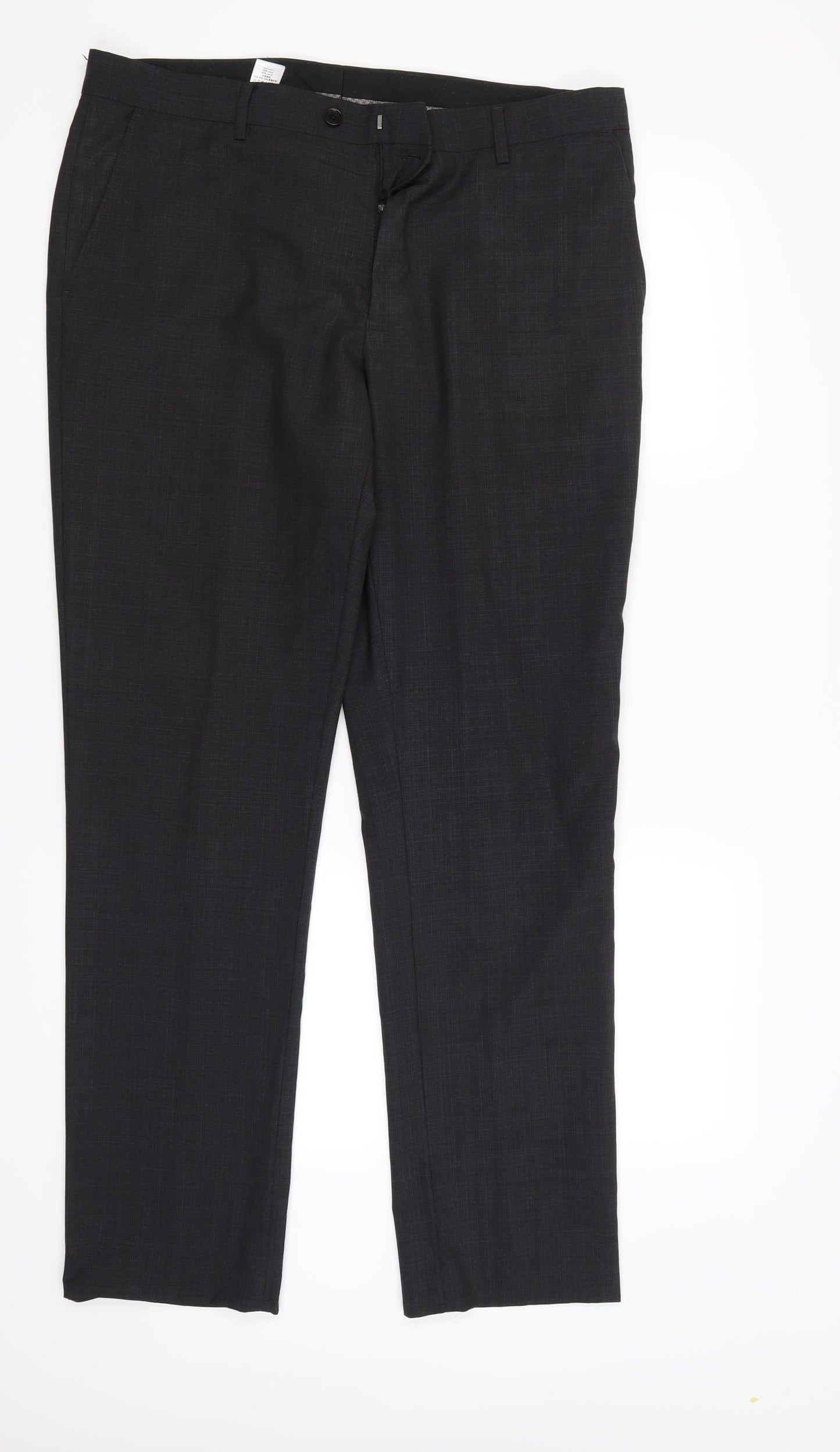 NEXT Mens Grey   Trousers  Size 34 L31 in